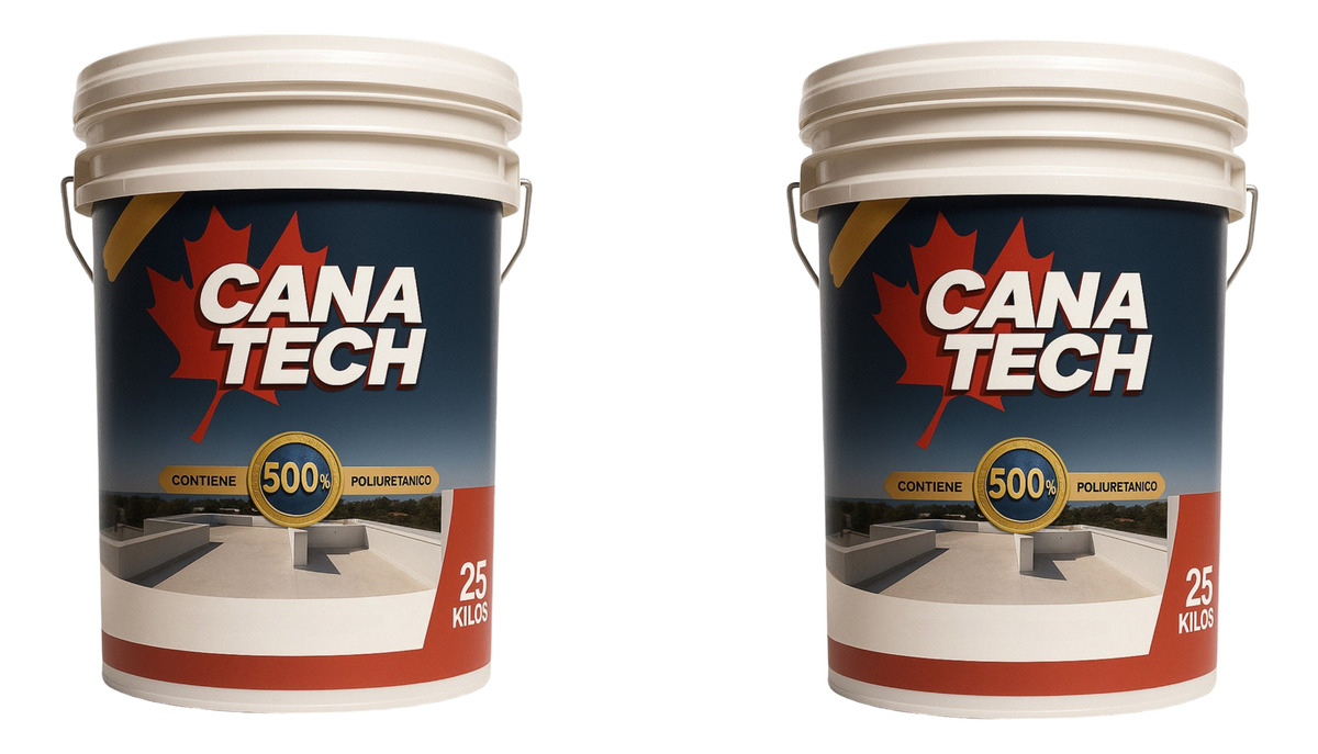 Pennsylvania Canatech Membrana Liquida Con Poliuretano 20 + 20 Kg Colores - Imagen 2