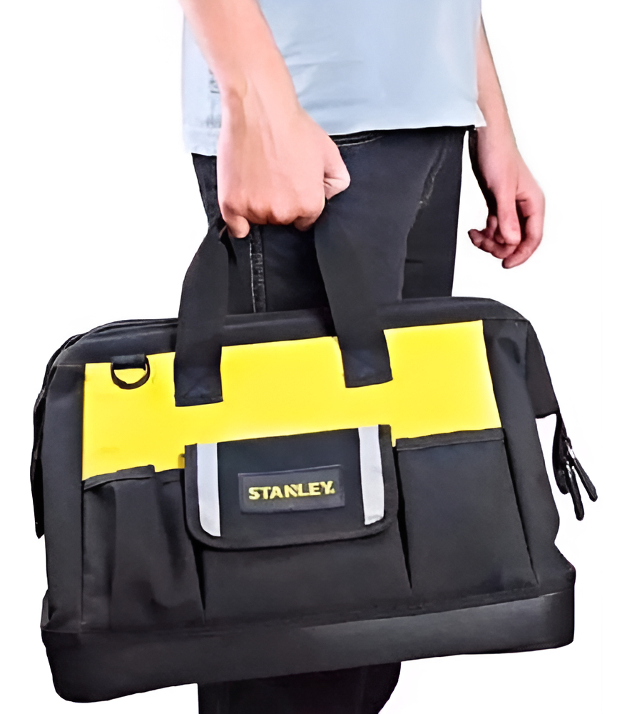 Bolsa Maleta Para Herramientas 16 PuLG Stanley Stst516126la Color Negro