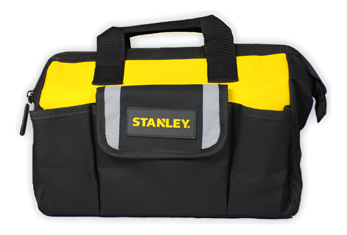 Stanley Stst512114 - Bolsa Para Herramientas (12 Bolsillos), Color Negro Y Amarillo - Imagen 2