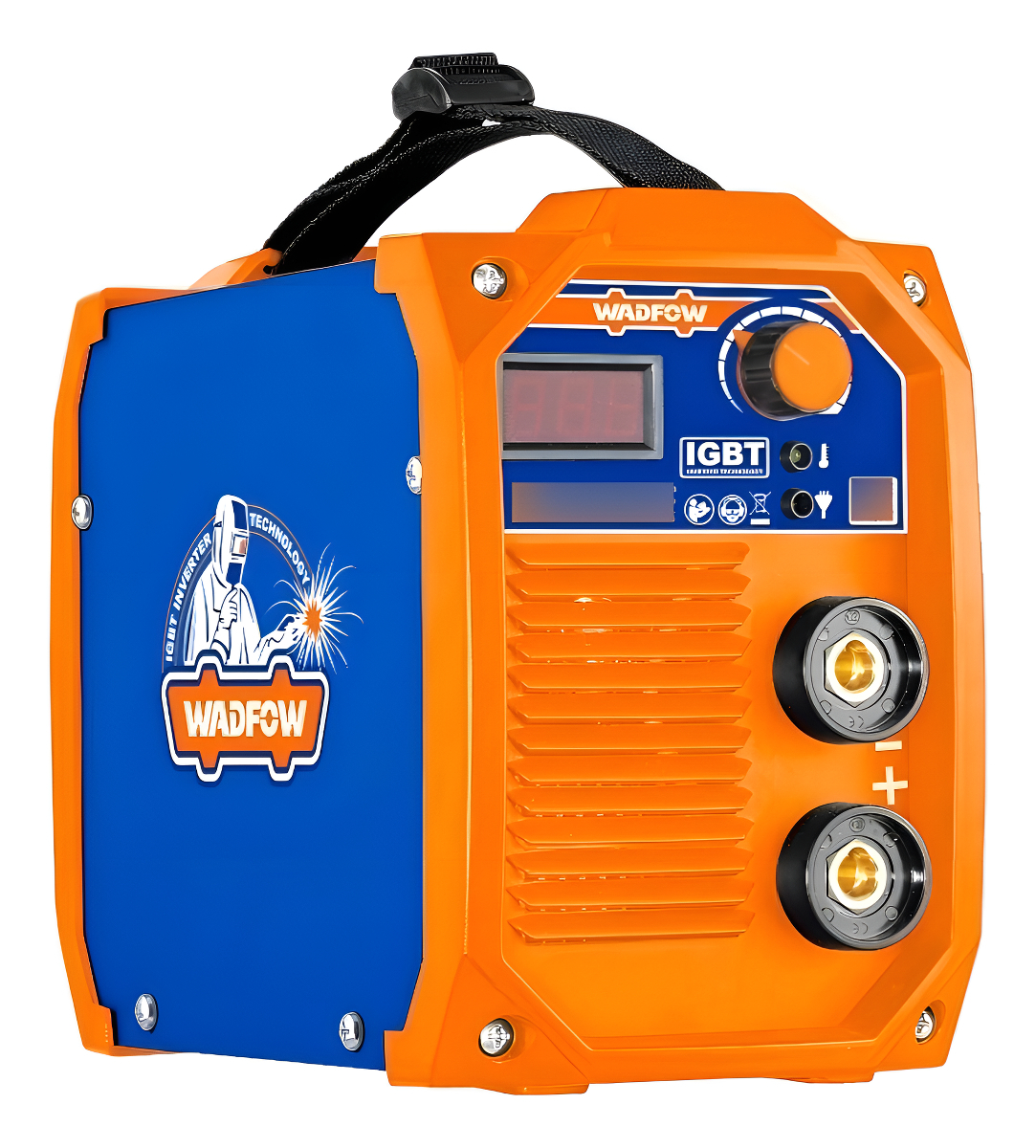 Soldadora Inverter 130amp Wadfow Wwd11301 Smf Color Azul Frecuencia 50-60 Hz