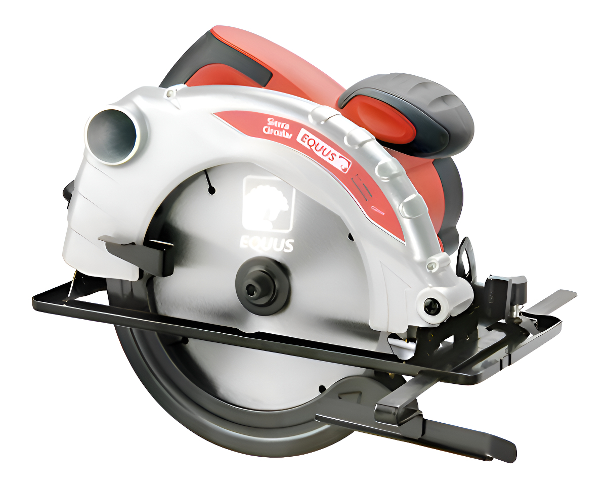 Equus Eq8505 Sierra Circular 7 1/4 1400w Profesional Color Rojo Frecuencia 1400