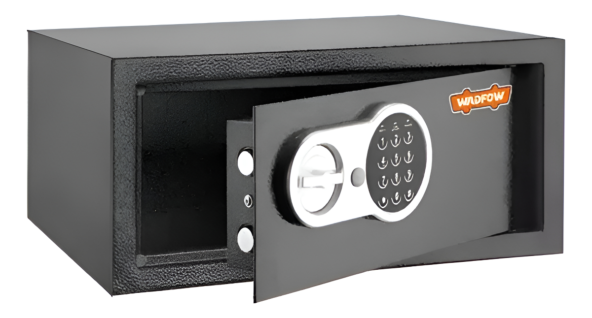 Caja Fuerte Digital 27lt Wadfow Web1535 Color Negro Mara