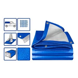 Lona 3x4mt Azul 110gr/mt2 Wadfow Wtq1834