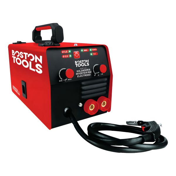 Soldadora Inverter Mig Electrodo Boston Tools 140amp G P Color Rojo Frecuencia 50/60hz