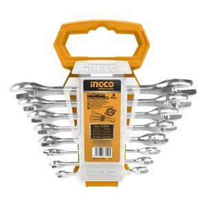 Juego 8 Llaves Dobles Ingco De 6 A 22mm Hkspa2088 Mara