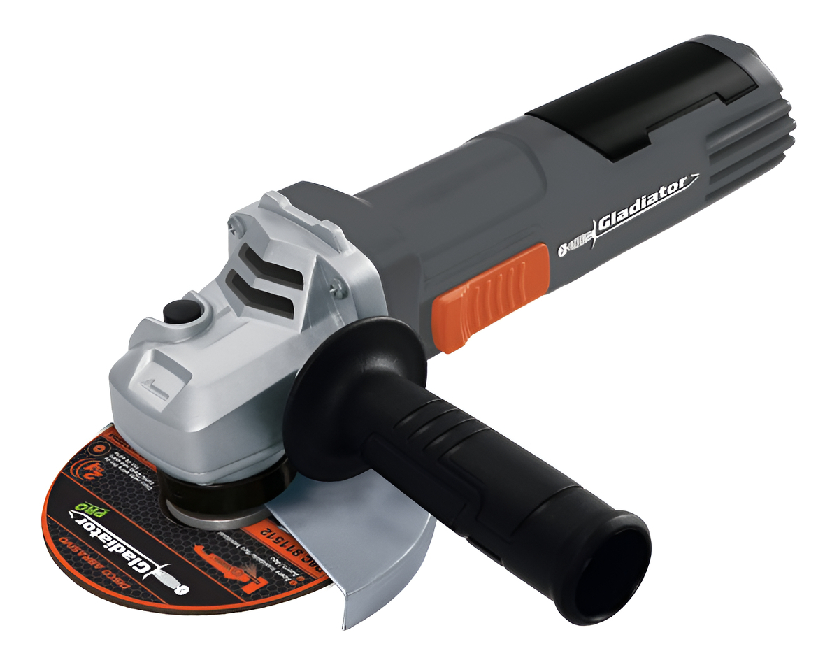Amoladora Angular Gladiator Pro Aa 615/5 De 50 Hz/60 Hz Color Gris Oscuro 800w Con 1 Llave