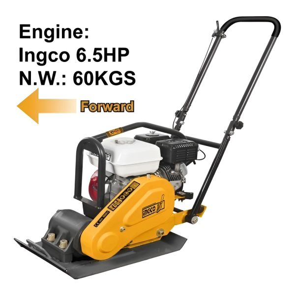 Plancha Compactadora 60kg Gasolina Ingco Gcp060-2
