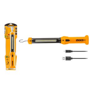 Lampara Trabajo Led Mecanico Base Magnetica Ingco Hwli35261