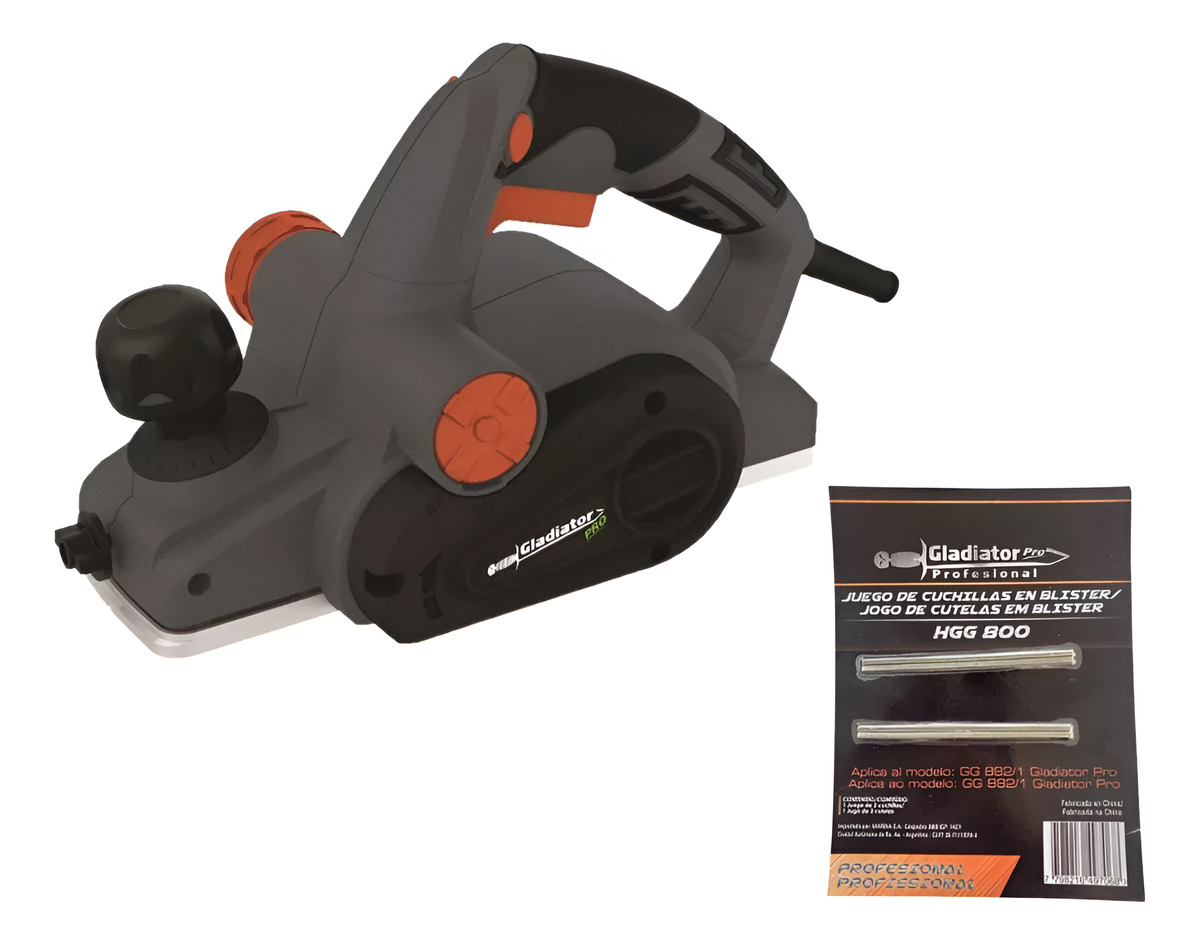 Garlopa Garlopa + Juego De Cuchillas - Gg882/2/220+hgg800