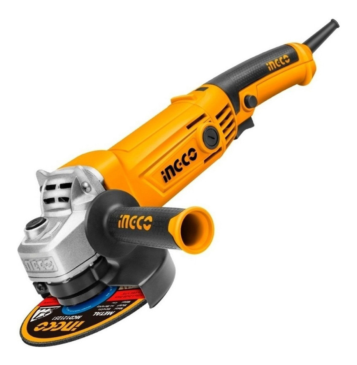 Amoladora Angular Velocidad Variable 1010w Esmeril Cortadora Color Amarillo - Imagen 5