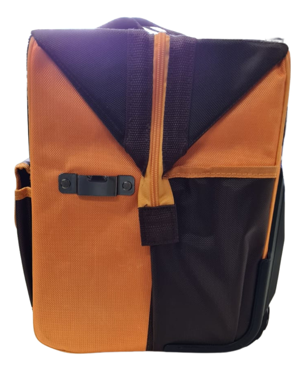 Bolsa De Herramientas Reforzada Ingco De 20 Pulgadas Con Ruedas, Color Amarillo - Imagen 10