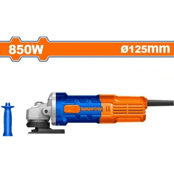 Amoladora 115mm 850w Wadfow Wag15851 Color Azul - Imagen 2