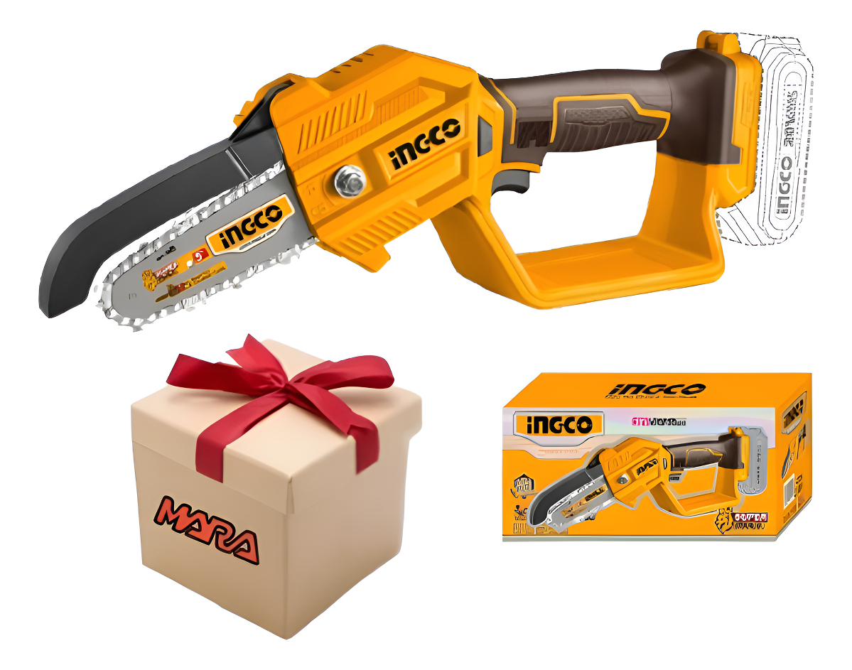 Motosierra Eléctrica Ingco Cgsli2058, Batería.