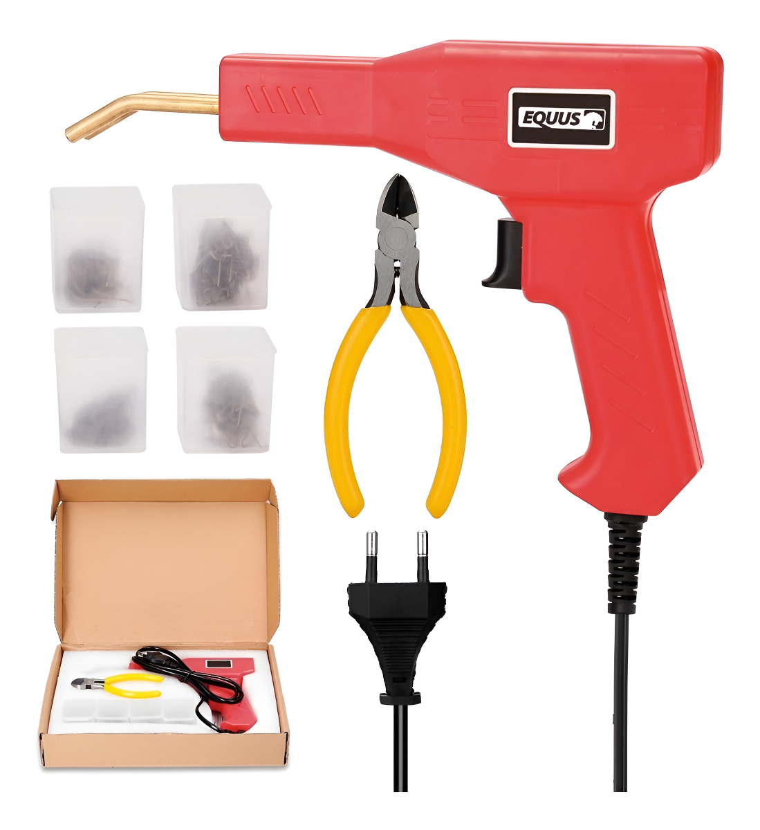 Máquina Soldadora De Plástico Equus Color Rojo