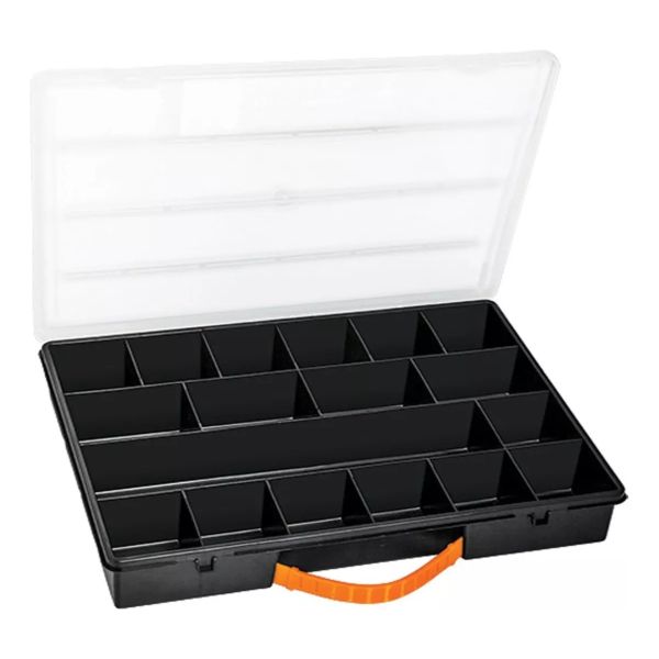 Caja Para Herramientas 19 X25 3 En 1 + Organizador 18 Comp. - Imagen 6