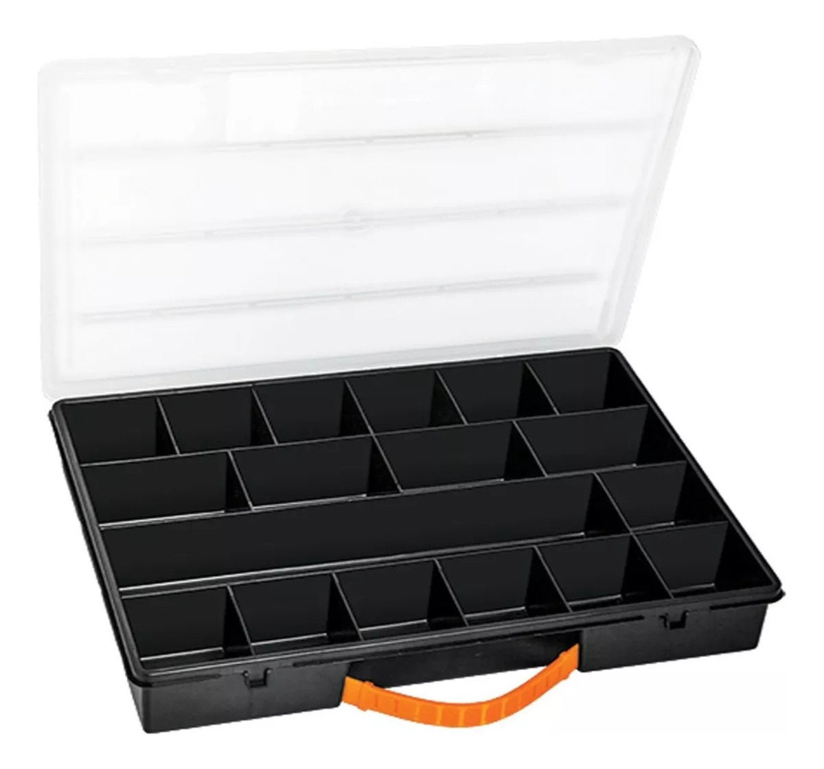 Caja Para Herramientas 19 X25 3 En 1 + Organizador 18 Comp. - Imagen 6