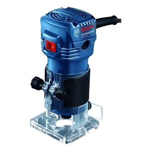 Fresadora Bosch Gkf 550 Professional 33.000 Rpm Color Azul