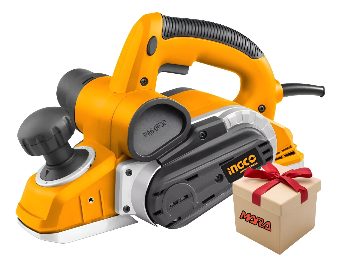 Cepillo Eléctrico Para Carpintero Ingco 1050w Mara + Regalo