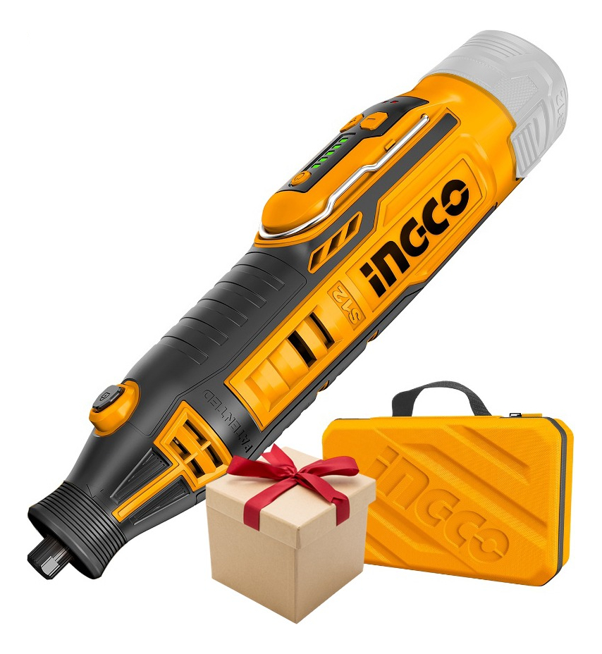 Mini Torno A Bateria 12v Incluida Cmgli12011 Ingco + Regalo! - Imagen 4