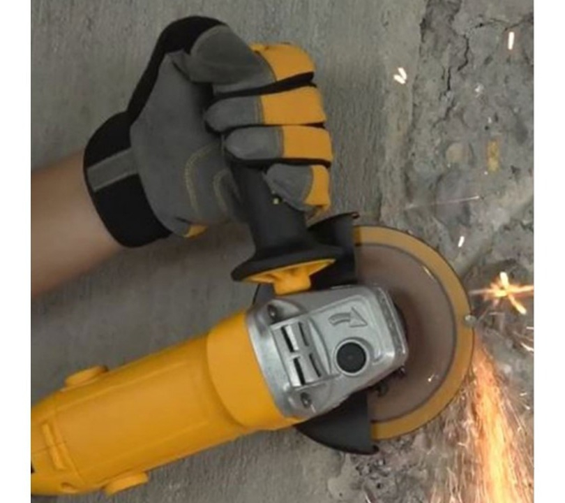 Amoladora Angular Velocidad Variable 1010w Esmeril Cortadora Color Amarillo - Imagen 9