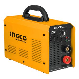 Ff Soldadora Inverter Ingco 160 Amp Industrial Igbt + Careta Color Amarillo Frecuencia 50 Hz/60 Hz