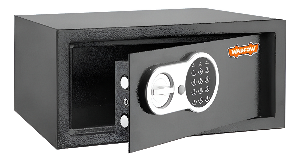 Caja Fuerte Digital 27lt Wadfow Web1535 - Smf Color Negro