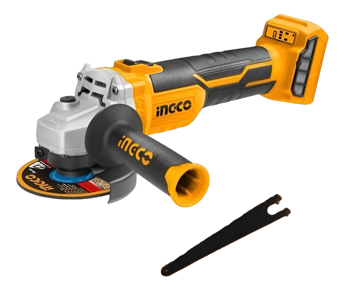 Amoladora A Bateria Ps20 Sin Carbones Ingco Color Anaranjado Y Negro Frecuencia 50hz/60hz - Imagen 5