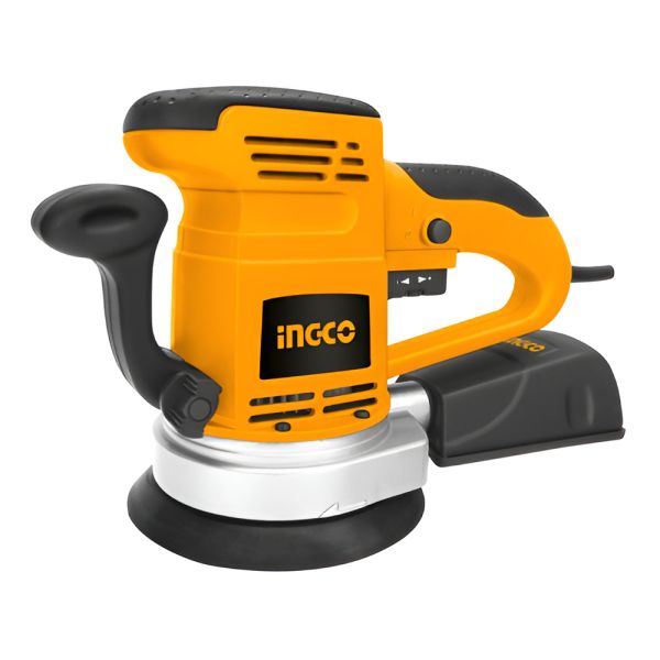 Lijadora Roto Orbital 450w Lijas Ingco Rotativa Madera Metal Color Amarillo - Imagen 7