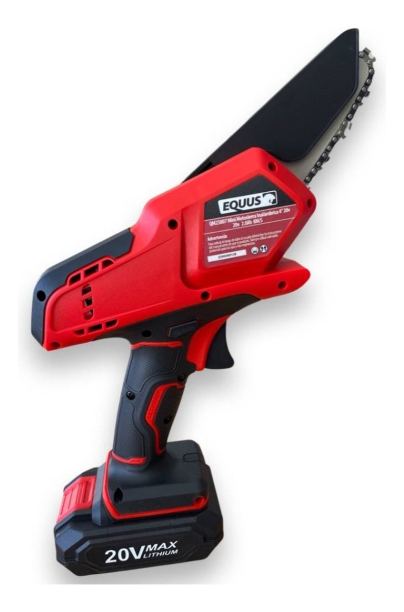 Mini Motosierra Inalámbrica Batería 20v Equus + Regalo! - Imagen 4