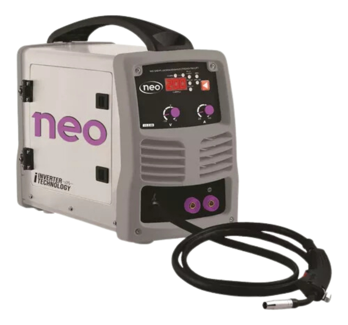 Soldadora Inverter 200a Mig-tig + Máscara Fotosensible Mara - Imagen 3