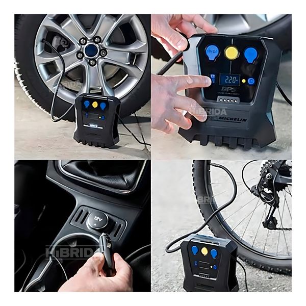 Compresor P Auto Wadfow Color Azul - Imagen 6
