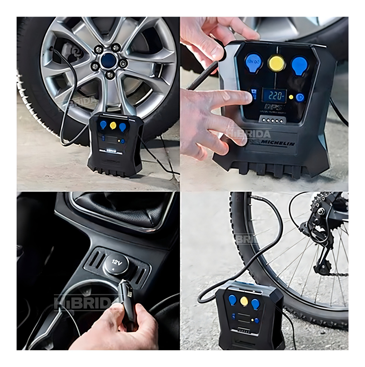 Compresor P Auto Wadfow Color Azul - Imagen 6