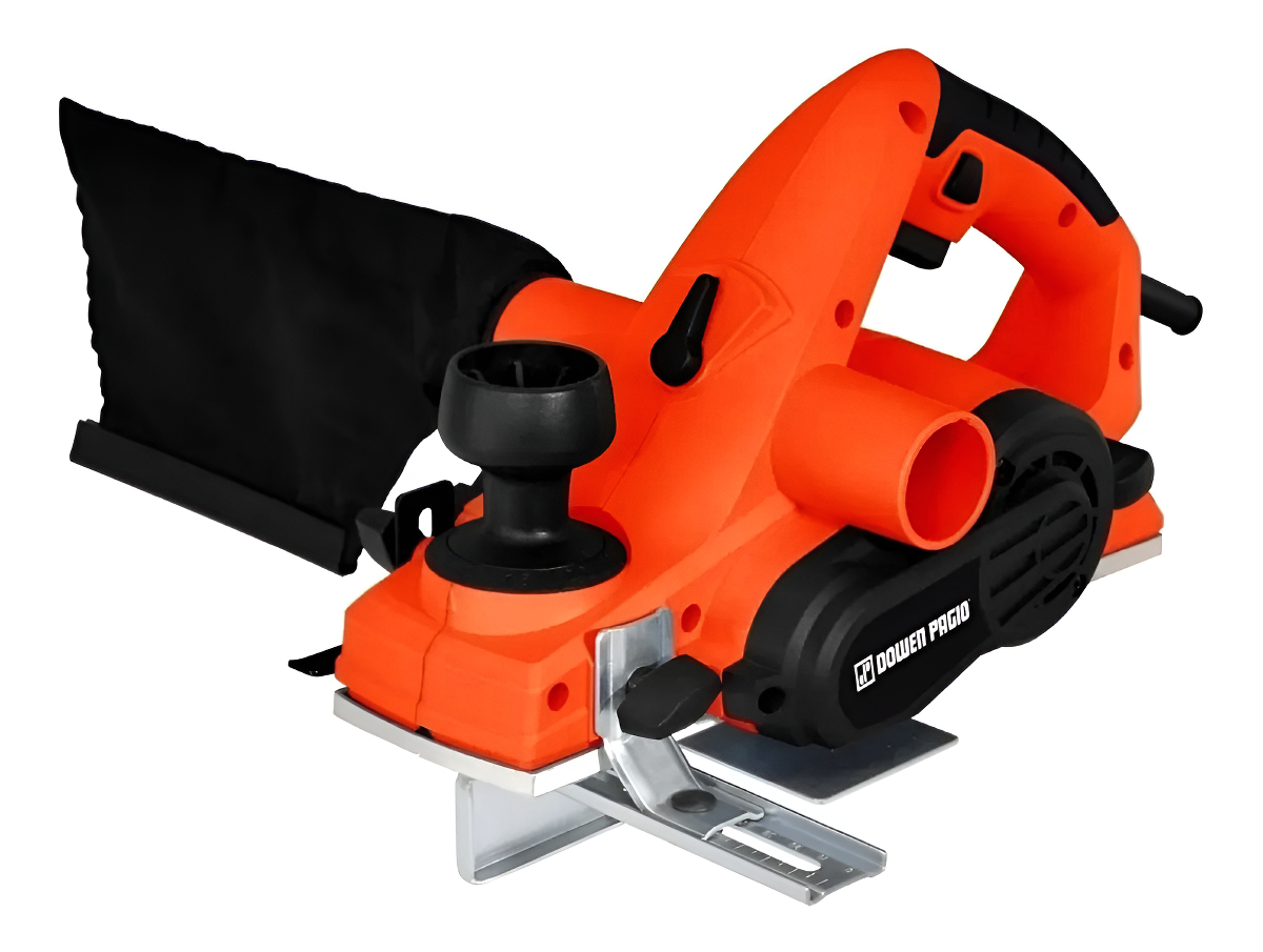 Cepillo Eléctrico Carpintero Garlopa 850w Dowen Pagio Plaza Color Naranja