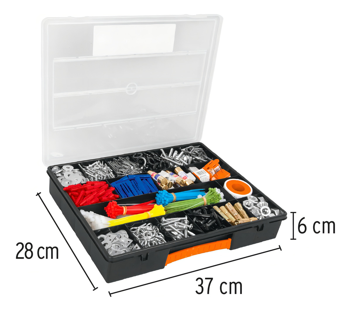Caja De Herramientas Organizador 18 Compartimientos Truper - Imagen 3