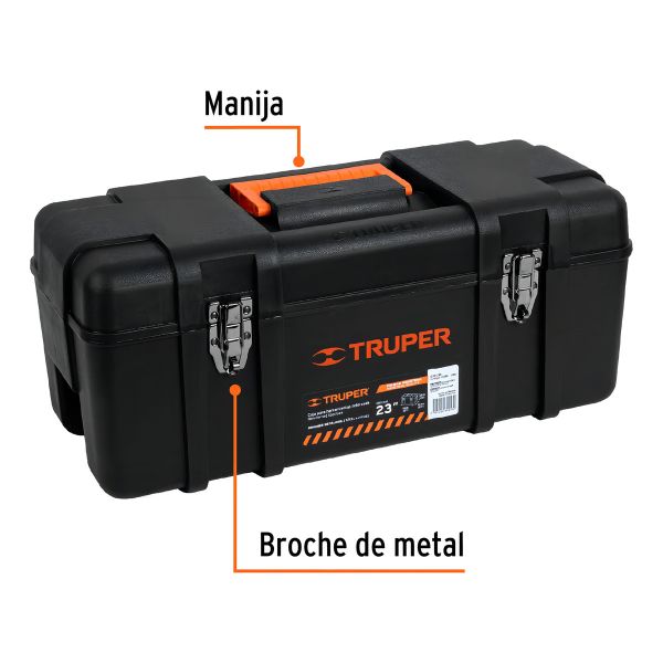 Caja Para Herramienta, Plástica De 23 , Industrial Truper - Imagen 6