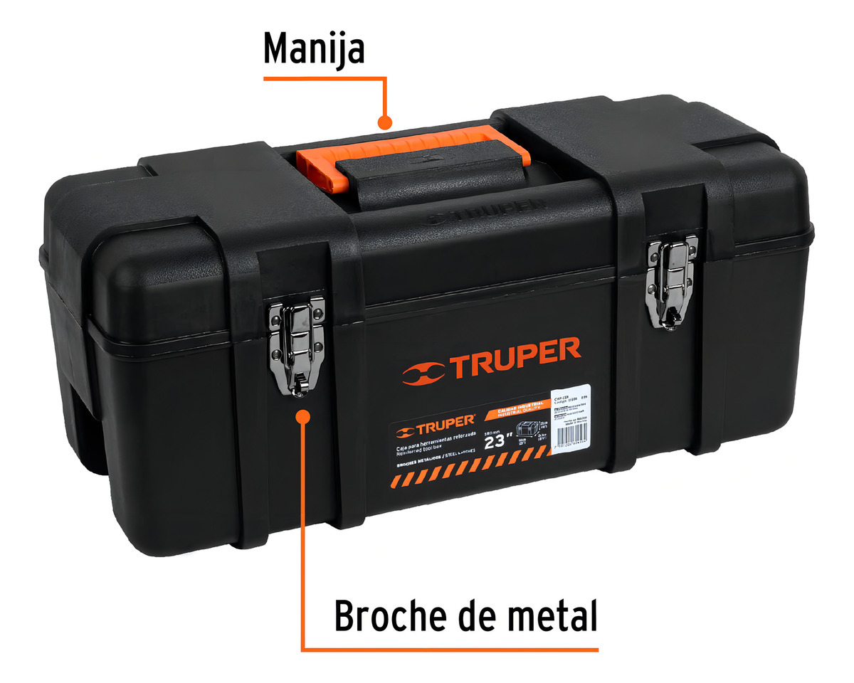 Caja Para Herramienta, Plástica De 23 , Industrial Truper - Imagen 6