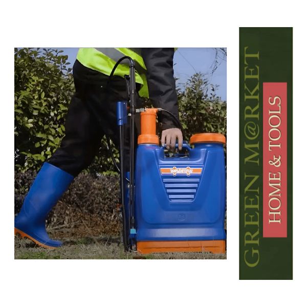 Mochila Pulverizador Fumigador 16 Litros Wadfow Wks1516 Color Azul