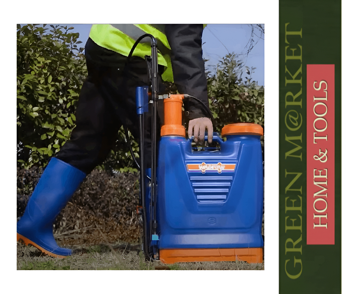 Mochila Pulverizador Fumigador 16 Litros Wadfow Wks1516 Color Azul - Imagen 9