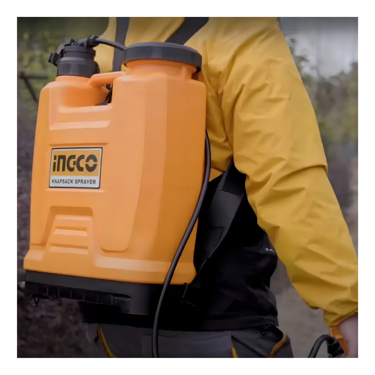 Pulverizador Mochila Manual 20l Ingco Hspp42002 Color Amarillo - Imagen 4