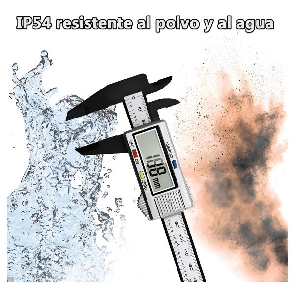 Calibre Digital Crossmaster De 150 Mm Fibra De Carbono - Fc - Imagen 7