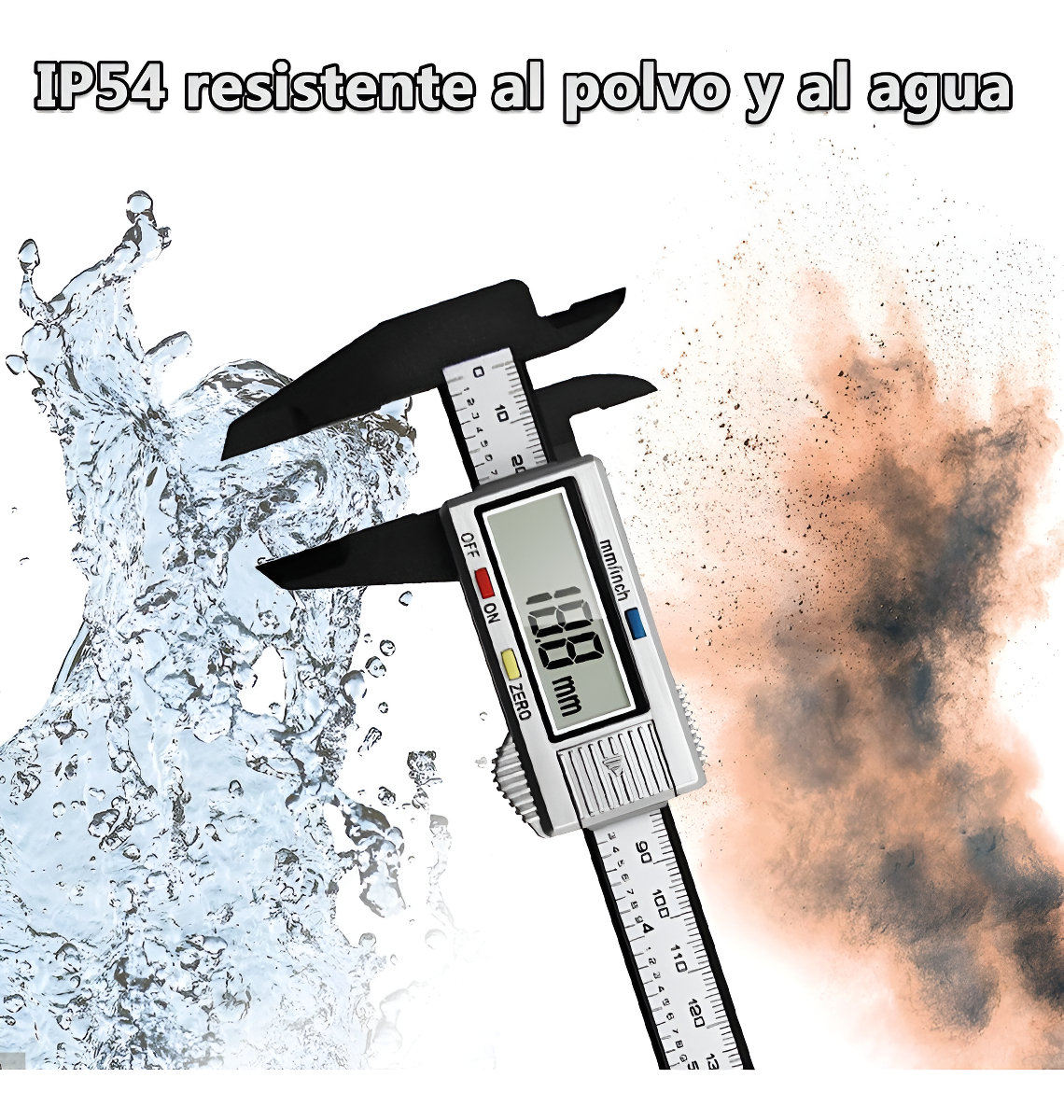 Calibre Digital Crossmaster De 150 Mm Fibra De Carbono - Fc - Imagen 7