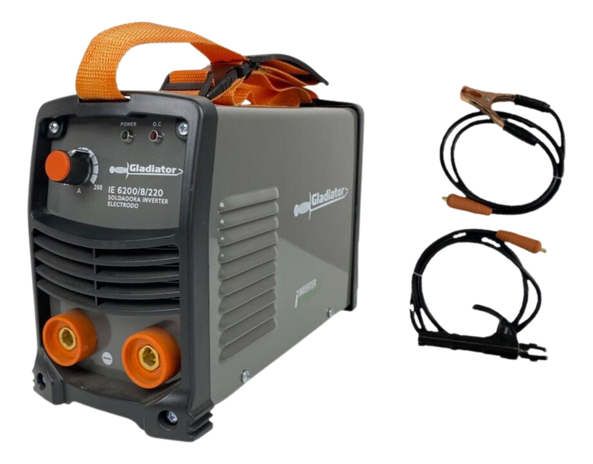 Soldadora 200amp + Amoladora + Máscara Soldar Gladiator Mara - Imagen 5