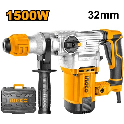 Rotomartillo Ingco Rh150038 1500w 850rpm 5,5j Mara + Regalo - Imagen 3
