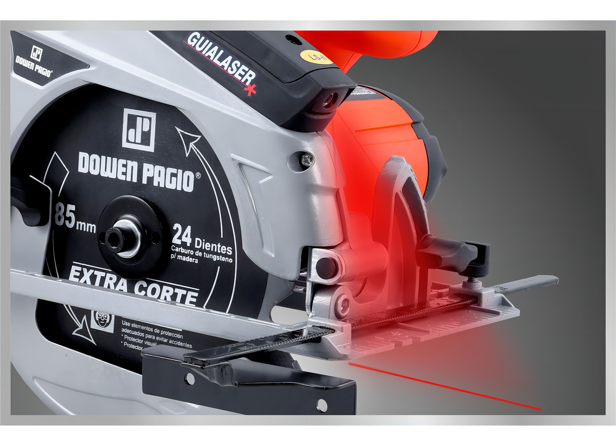 Sierra Circular 185mm Guia Láser 1500w Dowen Pagio 9993624.1 - Imagen 6