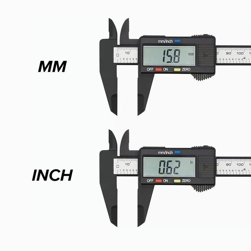 Calibre Digital Crossmaster De 150 Mm Fibra De Carbono - Fc - Imagen 8