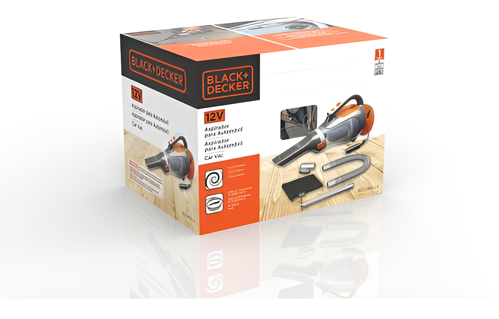 Black+decker Bdcv610-la Aspiradora De Mano Negra Y Naranja Automóvil - Imagen 5