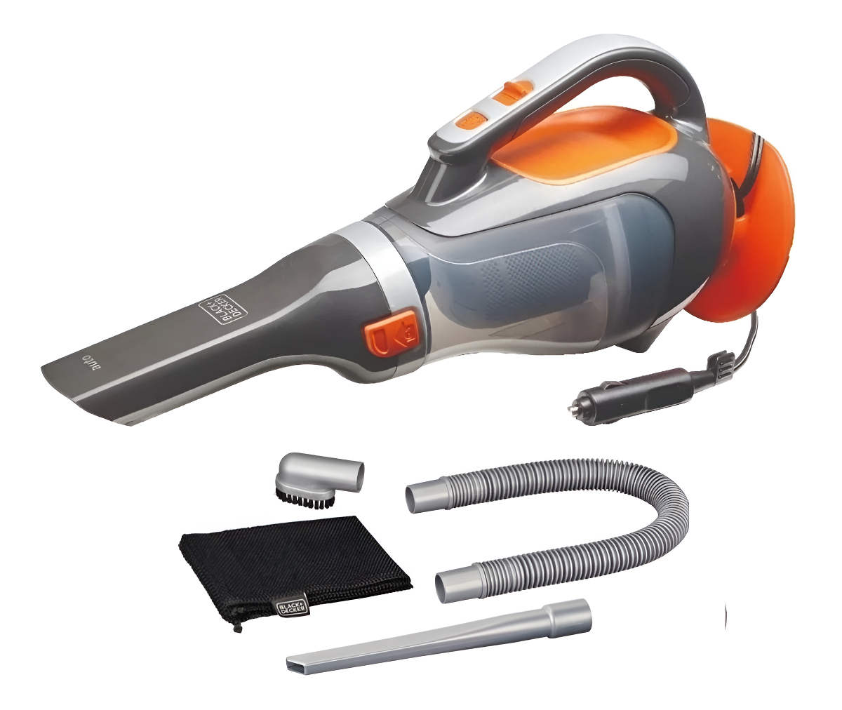 Black+decker Bdcv610-la Aspiradora De Mano Negra Y Naranja Automóvil