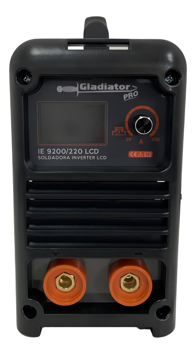 Soldadora Inverter Lcd 200a Gladiator Pro Ie9200/220lcd Color Gris Frecuencia 50-60hz - Imagen 4