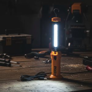 Linterna Lampara Magnética Recargable Ingco Hwli35261 *ub* Color De La Luz Blanco