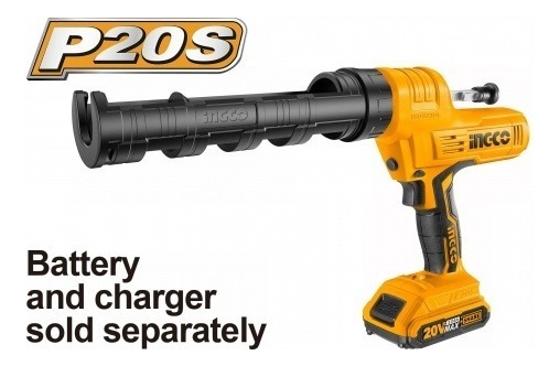 Pistola Ingco 20v Aplicar Silicona En Pomo Ingco Ccgli2001-smf